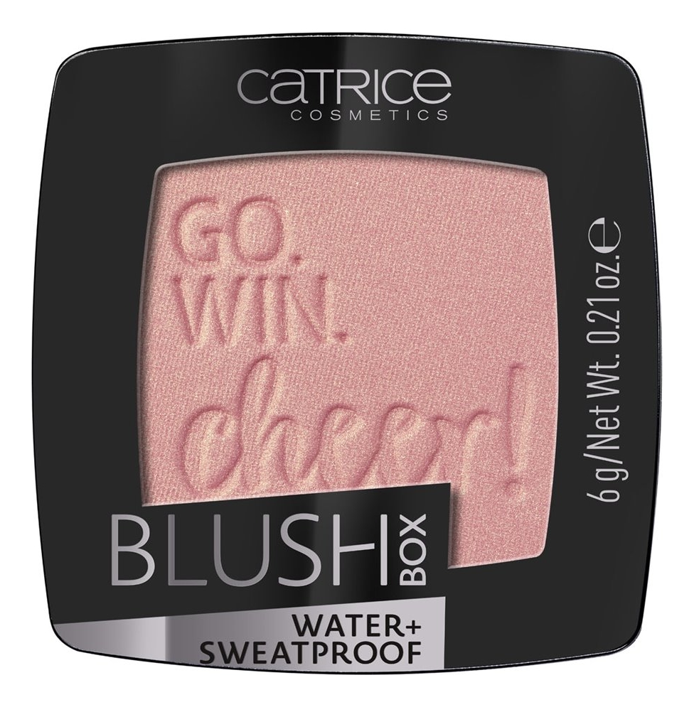 

Румяна для лица Blush Box Water+ Sweatprof 6г: 020 Glistening Pink, Румяна для лица Blush Box Water+ Sweatprof 6г