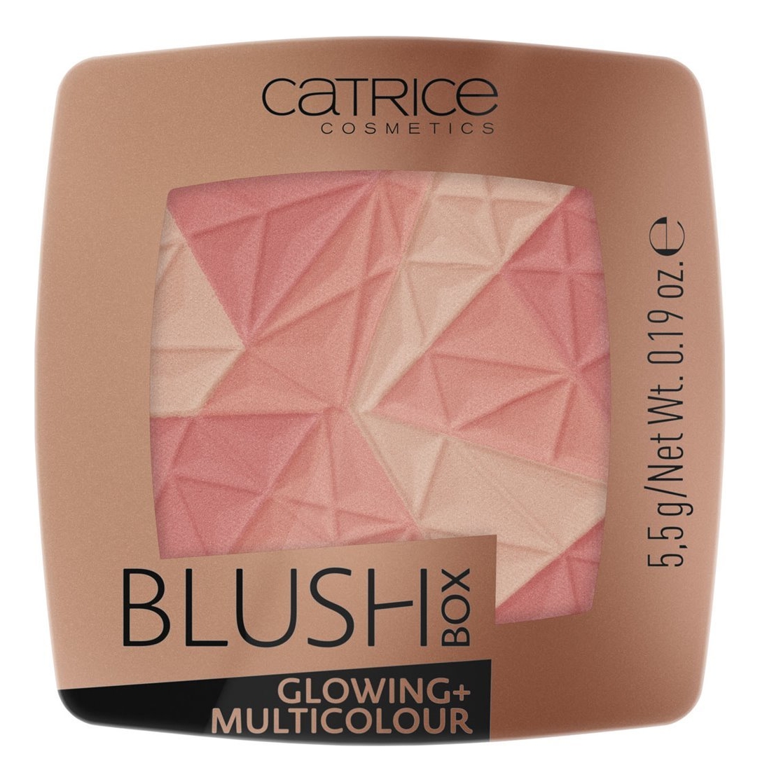 

Румяна для лица Blush Box Glowing + Multicolour 5,5г: 010 Dolce Vita, Румяна для лица Blush Box Glowing + Multicolour 5,5г