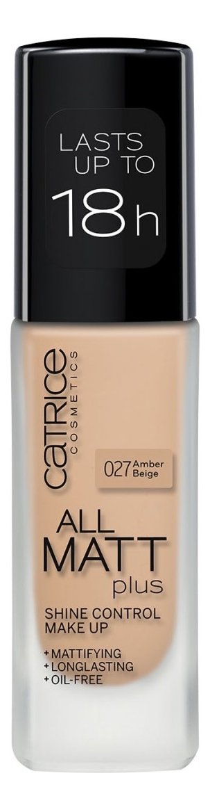 

Тональная основа для лица All Matt Plus Shine Control Make Up 30мл: 027 Amber Beige, Тональная основа для лица All Matt Plus Shine Control Make Up 30мл