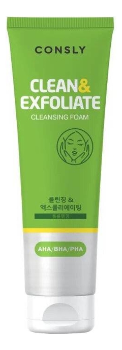 

Пенка для умывания с AHA, BHA, PHA кислотами Clean & Exfoliate Cleansing Foam 120мл