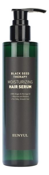 Увлажняющая сыворотка для волос с маслом арганы и моринги Black Seed Therapy Moisturizing Hair Serum 200мл
