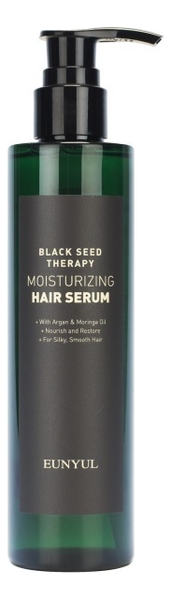

Увлажняющая сыворотка для волос с маслом арганы и моринги Black Seed Therapy Moisturizing Hair Serum 200мл