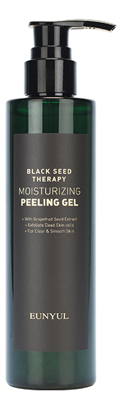 

Отшелушивающий гель для лица с экстрактом грейпфрутовой косточки Black Seed Therapy Moisturizing Peeling Gel 200мл