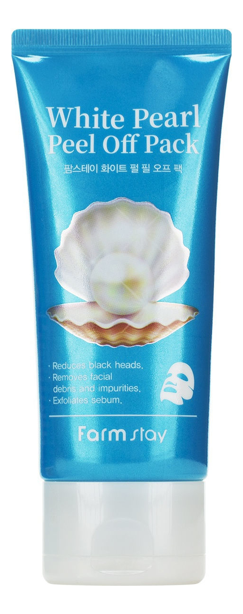 

Очищающая маска-пленка для лица с жемчуга White Pearl Peel Off Pack 100г