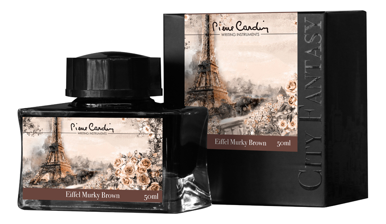 Флакон чернил City Fantasy 50мл: Eiffel Murky Brown