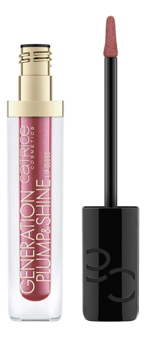 

Блеск для губ Generation Plump & Shine Lip Gloss 4,3мл: 110 Shiny Garnet, Блеск для губ Generation Plump & Shine Lip Gloss 4,3мл