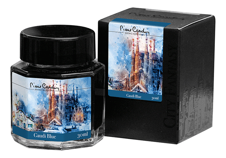 

Флакон чернил City Fantasy 30мл: Gaudi Blue, Флакон чернил City Fantasy 30мл