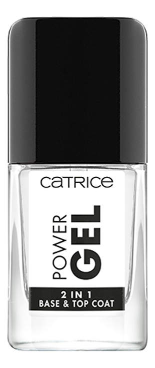 Базовое и верхнее покрытие для ногтей Power Gel 2 in 1 Base &amp; Top Coat 10,5мл