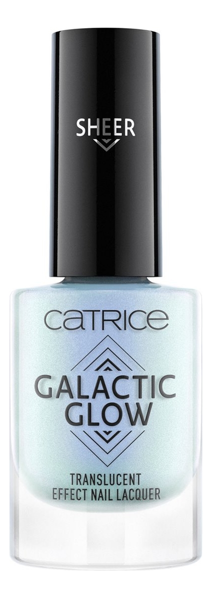 

Лак для ногтей Galactic Glow Translucent Effect Nail Lacquer 8мл: 01 Night-Time Stargazing, Лак для ногтей Galactic Glow Translucent Effect Nail Lacquer 8мл