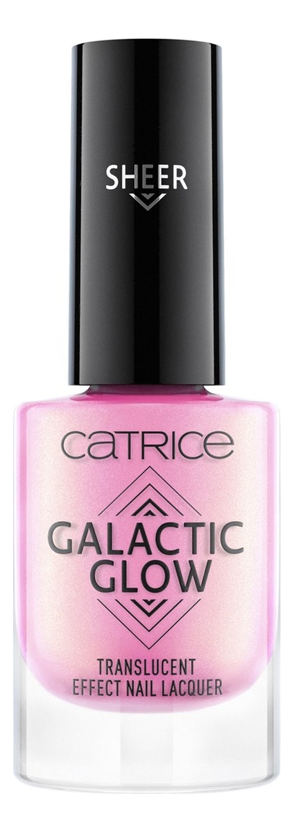 

Лак для ногтей Galactic Glow Translucent Effect Nail Lacquer 8мл: 02 Enchanted By Prismatic Spell, Лак для ногтей Galactic Glow Translucent Effect Nail Lacquer 8мл