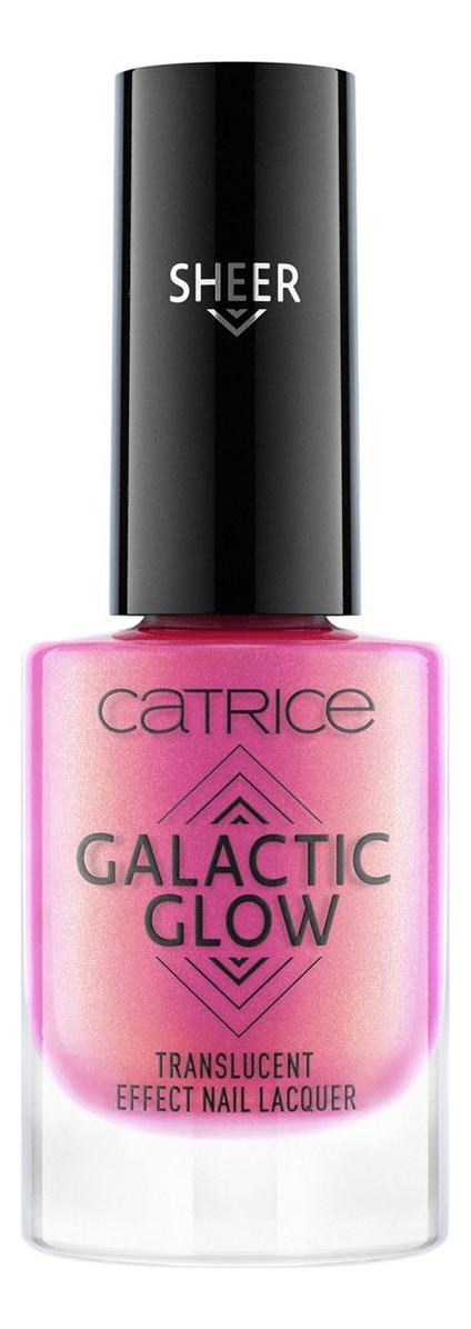 

Лак для ногтей Galactic Glow Translucent Effect Nail Lacquer 8мл: 05 Watch Out! Universe Blaze, Лак для ногтей Galactic Glow Translucent Effect Nail Lacquer 8мл