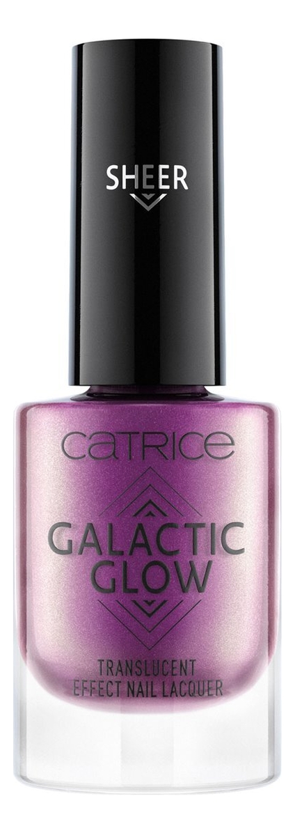 

Лак для ногтей Galactic Glow Translucent Effect Nail Lacquer 8мл: 06 Conquer The Auroral Belt, Лак для ногтей Galactic Glow Translucent Effect Nail Lacquer 8мл