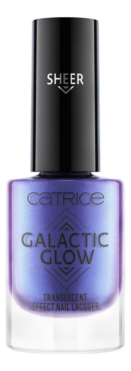 

Лак для ногтей Galactic Glow Translucent Effect Nail Lacquer 8мл: 07 Feel The Cosmic Vibe, Лак для ногтей Galactic Glow Translucent Effect Nail Lacquer 8мл