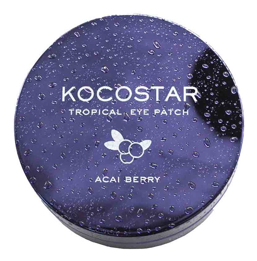 Гидрогелевые патчи для глаз с экстрактом асаи Tropical Eye Patch Acai Berry: Патчи 60шт