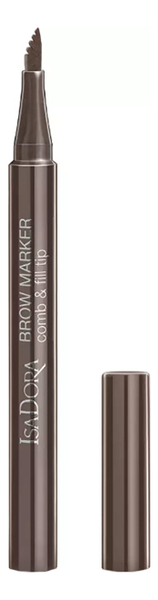 

Маркер для бровей Brow Marker Comb & Fill Tip 1мл: 21 Medium Brown, Маркер для бровей Brow Marker Comb & Fill Tip 1мл