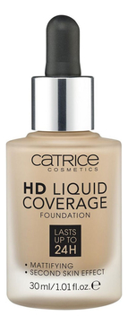 Тональная основа для лица HD Liquid Coverage Foundation 30мл