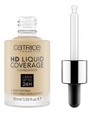 Catrice Cosmetics Тональная основа для лица HD Liquid Coverage Foundation 30мл