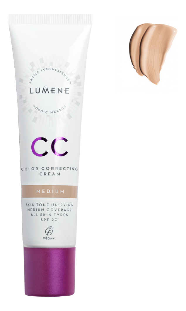 CC крем Абсолютное совершенство Color Correcting Cream SPF20 30мл: Medium от Randewoo