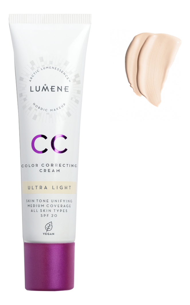 CC крем Абсолютное совершенство Color Correcting Cream SPF20 30мл: Ultra Light
