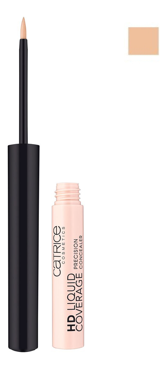 

Консилер для лица HD Liquid Coverage Precision Concealer 2,5мл: 020 Rose Beige, Консилер для лица HD Liquid Coverage Precision Concealer 2,5мл