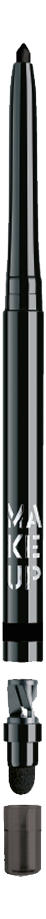 Купить Автоматический контурный карандаш для глаз Automatic Eyeliner 0, 31г: 10А Глубокий черный, MAKE UP FACTORY