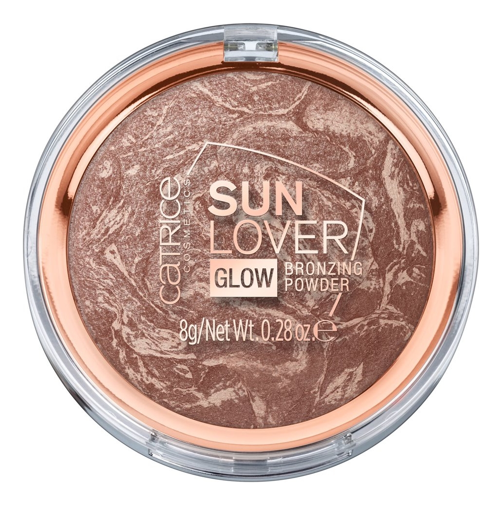 Компактная бронзирующая пудра для лица Sun Lover Glow Bronzing Powder 8г: 010 Sun-Kissed Bronze пудра бронзирующая catrice sun lover glow bronzing powder 010 sun kissed