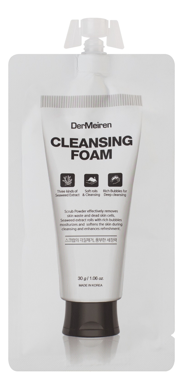 

Пенка для глубокого очищения кожи лица с экстрактом водорослей Cleansing Foam 30г