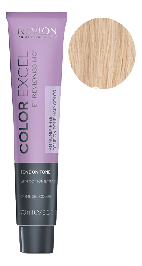 

Крем-гель краска для волос Color Excel by Revlonissimo 70мл: 10.02 Светло-Перламутровый, Крем-гель краска для волос Color Excel by Revlonissimo 70мл