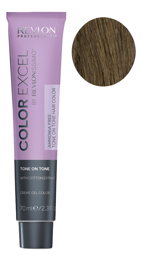 

Крем-гель краска для волос Color Excel by Revlonissimo 70мл: 5.3 Золотисто-ореховый, Крем-гель краска для волос Color Excel by Revlonissimo 70мл