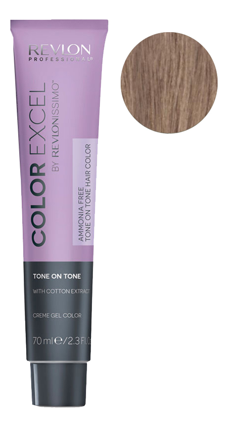 

Крем-гель краска для волос Color Excel by Revlonissimo 70мл: 6.12 Каштаново Жемчужный, Крем-гель краска для волос Color Excel by Revlonissimo 70мл