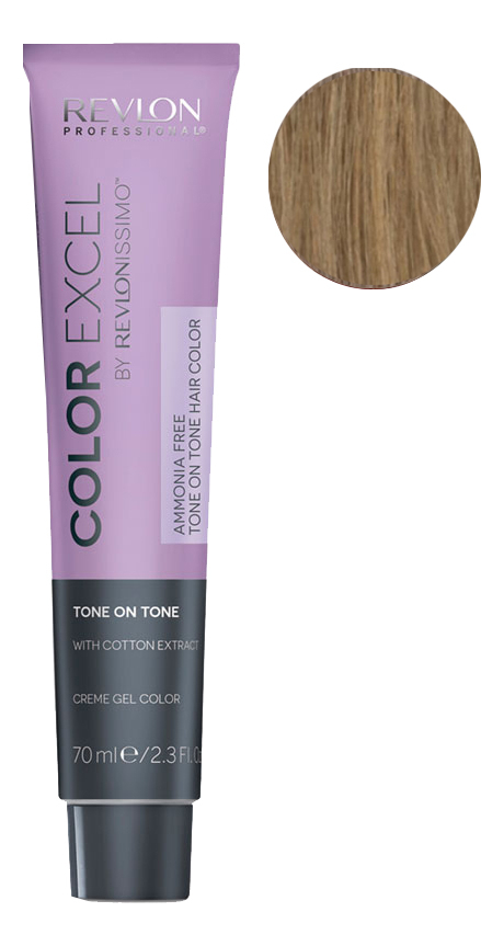 

Крем-гель краска для волос Color Excel by Revlonissimo 70мл: 7.3 Золотистый, Крем-гель краска для волос Color Excel by Revlonissimo 70мл