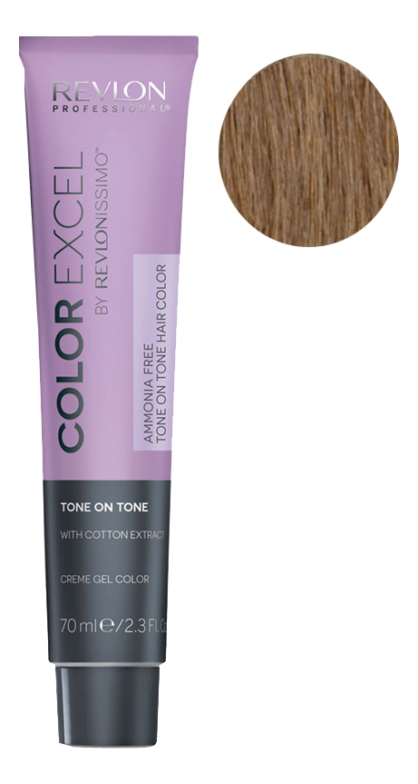 

Крем-гель краска для волос Color Excel by Revlonissimo 70мл: 7.34 Светлый ореховый, Крем-гель краска для волос Color Excel by Revlonissimo 70мл