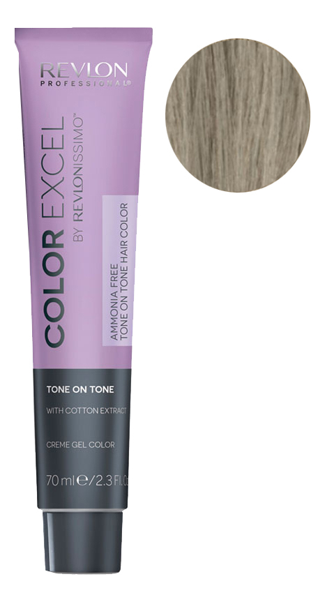 

Крем-гель краска для волос Color Excel by Revlonissimo 70мл: 8.01 Светлый Блондин тоффи, Крем-гель краска для волос Color Excel by Revlonissimo 70мл