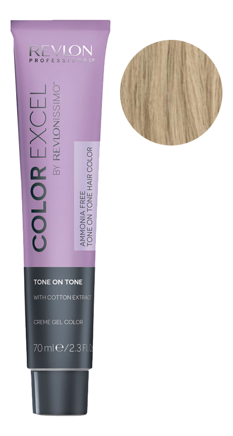 

Крем-гель краска для волос Color Excel by Revlonissimo 70мл: 9.31 Светло-Бежевый, Крем-гель краска для волос Color Excel by Revlonissimo 70мл
