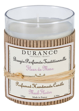 Durance Ароматическая свеча Perfumed Handmade Candle Musk Flower 180г