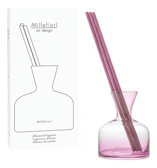 Ваза для жидкости с палочками Air Design: Ваза розовая ваза bagnolo розовая