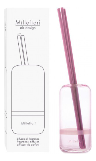 Ваза-капсула для жидкости с палочками Air Design: Ваза розовая ваза scurati розовая