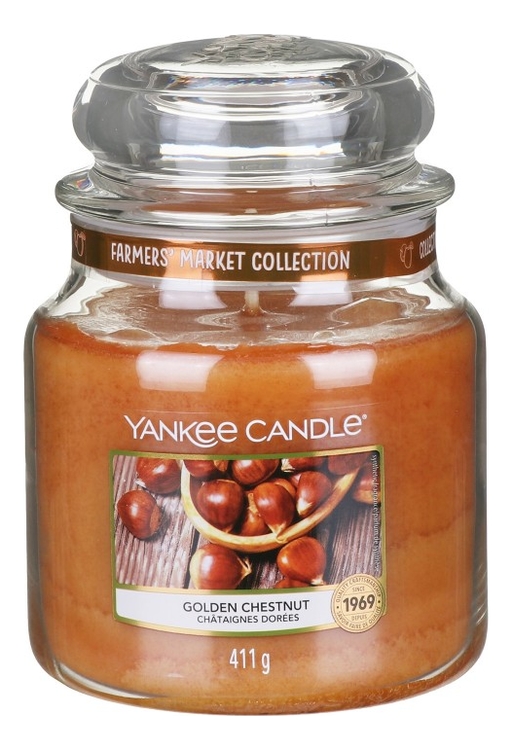 

Ароматическая свеча Golden Chestnut: Свеча 411г, Ароматическая свеча Golden Chestnut