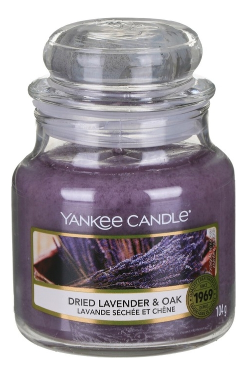 

Ароматическая свеча Dried Lavender & Oak: Свеча 104г, Ароматическая свеча Dried Lavender & Oak