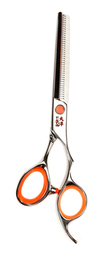 Парикмахерские ножницы филировочные 40 зубцов эргономичные Orange TQ6640S (6)
