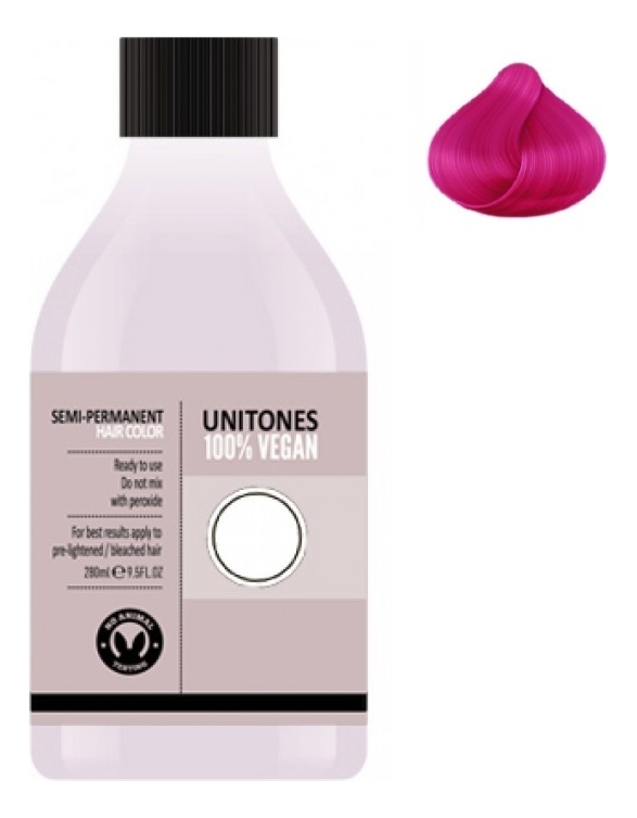 

Краска для волос Semi-Permanent Hair Color 280мл: California Pink, Краска для волос Semi-Permanent Hair Color 280мл