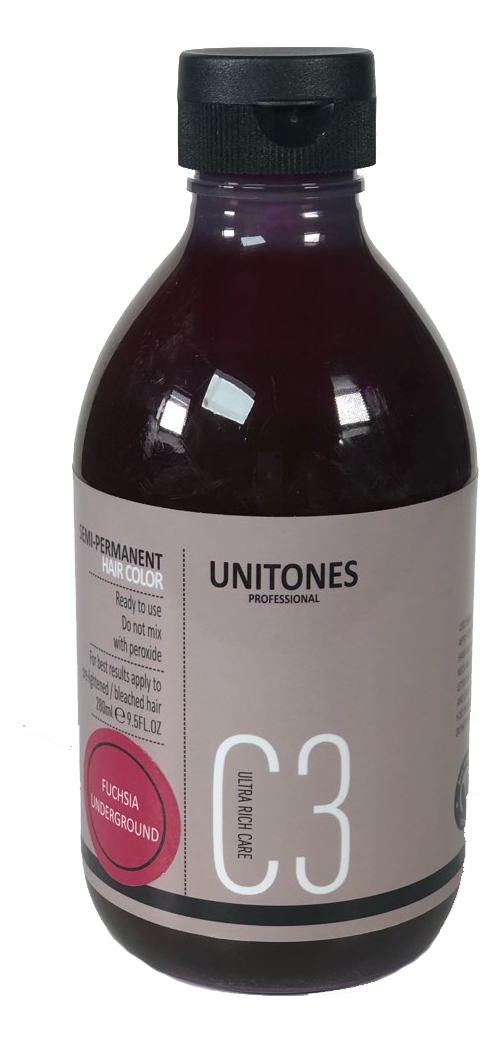 

Краска для волос Semi-Permanent Hair Color 280мл: Fuchsia Underground, Краска для волос Semi-Permanent Hair Color 280мл