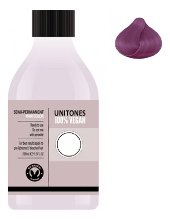 

Краска для волос Semi-Permanent Hair Color 280мл: Lilac, Краска для волос Semi-Permanent Hair Color 280мл