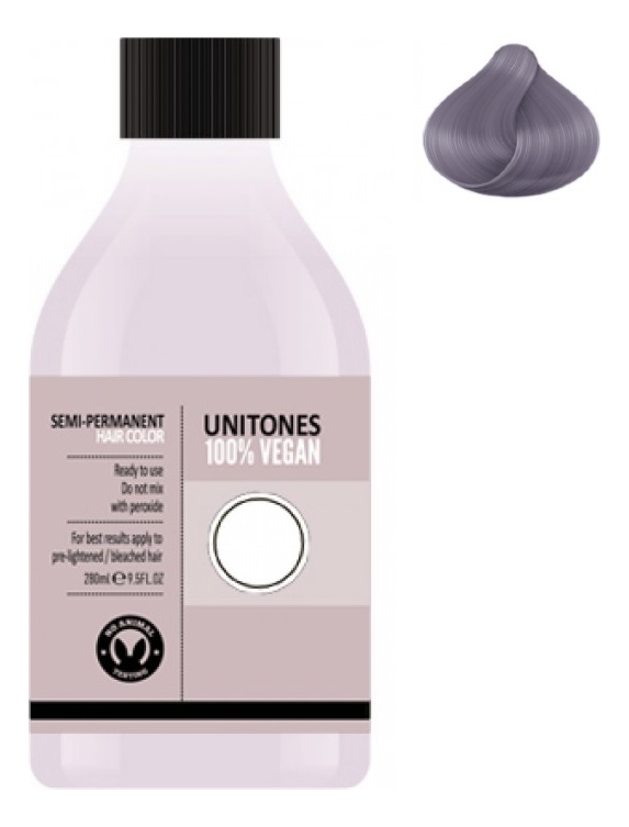 

Краска для волос Semi-Permanent Hair Color 280мл: Walhalla Grey, Краска для волос Semi-Permanent Hair Color 280мл