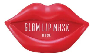 Гидрогелевые патчи для губ с розой Hydrogel Glam Lip Mask Rose