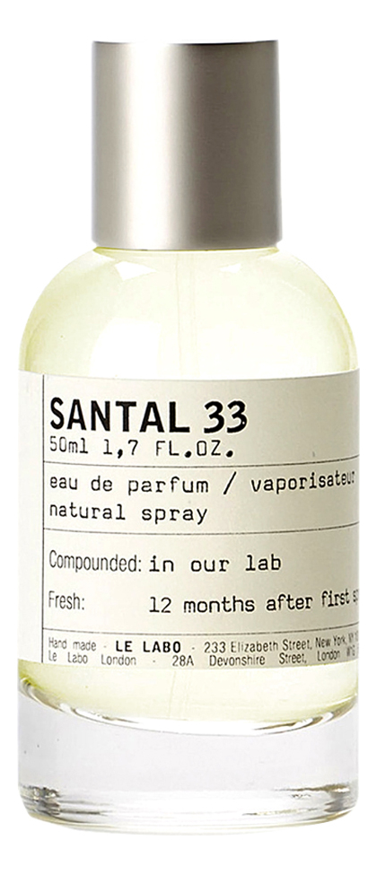 Santal 33: парфюмерная вода 50мл уценка