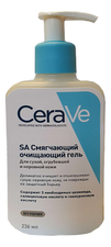 CeraVe Смягчающий очищающий гель для лица и тела SA Smoothing Cleanser 236мл