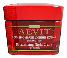 Нормализующий ночной крем для лица Aevit By Librederm Normalizing Naght Cream 50мл