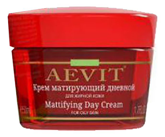 Матирующий дневной крем для лица Aevit By Librederm Mattifying Day Cream 50мл creom крем дневной матирующий mattifying day cream