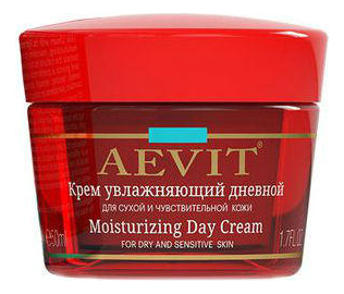 

Дневной увлажняющий крем для лица Aevit Moisturizing Day Cream 50мл